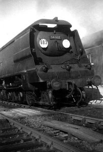 34007 Wadebridge at Otterham Station.