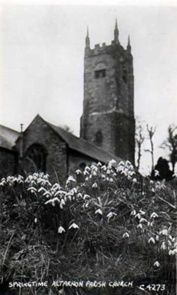 St. Nonna's Church, Altanun in the 1940's