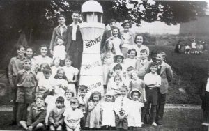 baptist-church-sunday-school-in-1941-display-their-lighthouse-of-service-knowledge-and-consecration