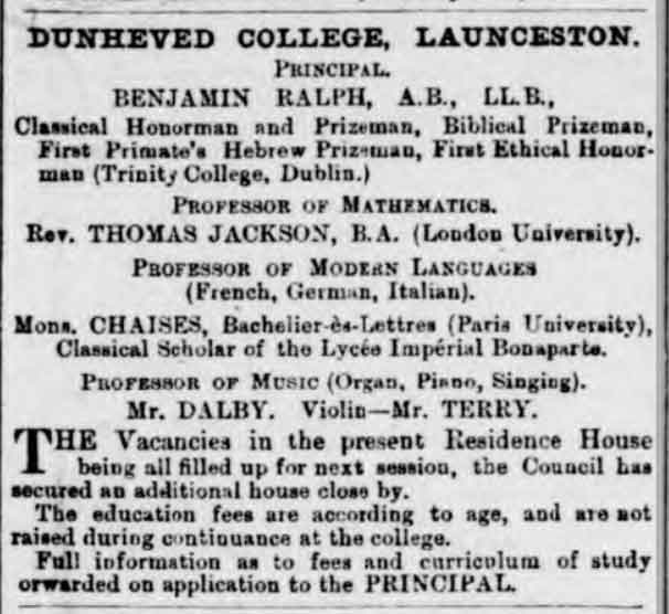 dunheved-college-opening-december-1873