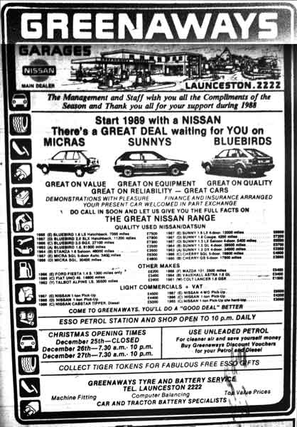 greenaways-garage-advert-from-december-1988