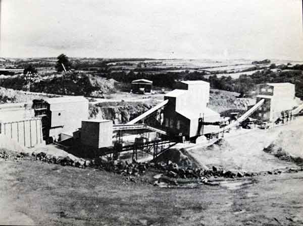 Greystone Quarry with its new plant in 1968.