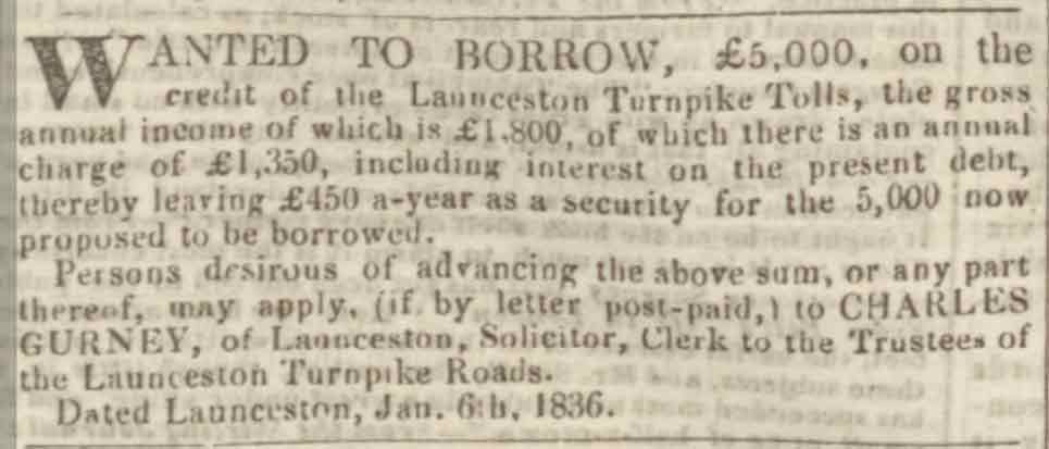 launceston-turnpike-trust-borrowing-1836