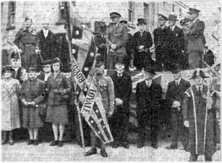 Launceston’s Salute the Soldier Week in July 1944 was opened by Brigadier J.W. Pendlebury