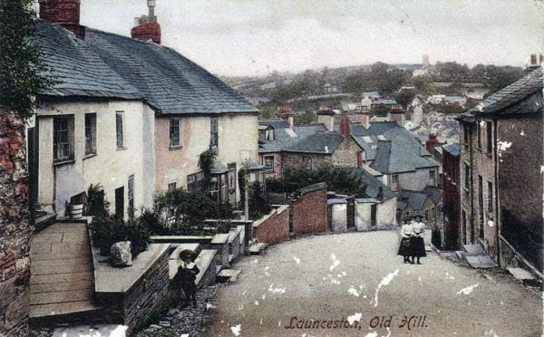 Old Hill (St. Thomas Hill), Launceston in 1909.