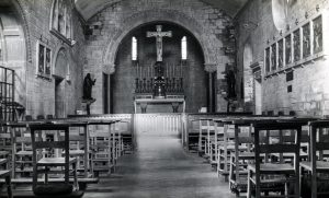 St. Cuthbert Mayne Church interior in 1911.