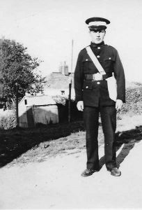 Stanley Tout in his St. John uniform.