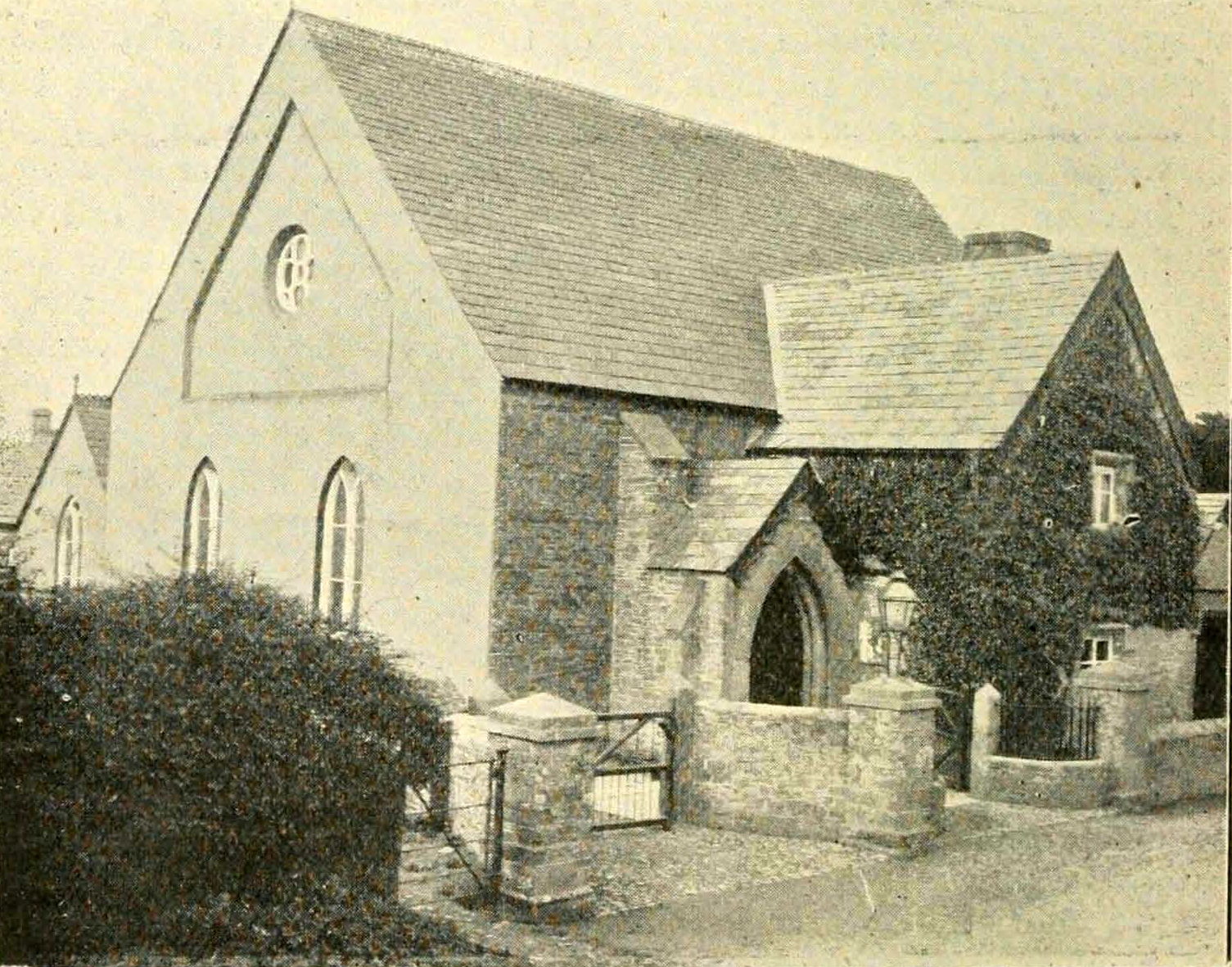 Trevadlock Chapel in 1900
