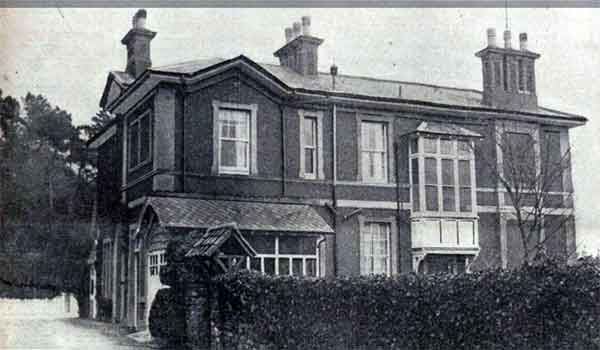 Brooksby House, Torquay where Annie Hearn was working as a Housekeeper to Mr.Powell.