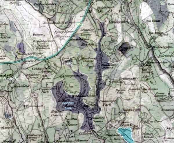 colliford-lake-aerial-map