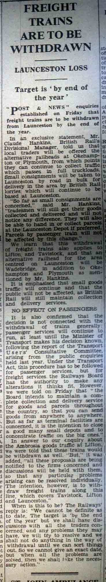 freight-train-removal-from-launceston-article-from-1965