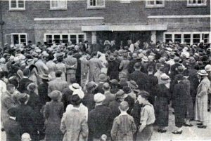 The official opening of the new Launceston Hospital by Dr. Charles Gordon Gibson in August 1938.