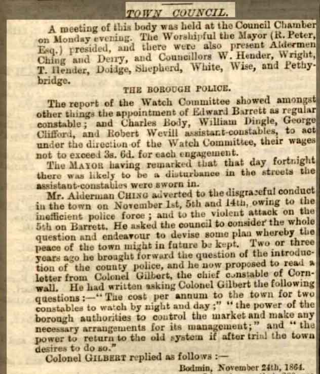 launceston-borough-police-02-december-1864