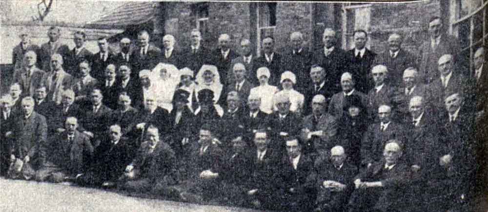 Launceston Guardians in March 1930 after their final meeting.