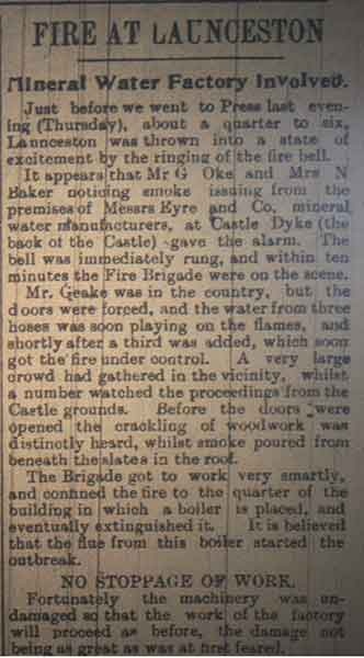 launceston-mineral-water-co-castle-dyke-fire-april-1914