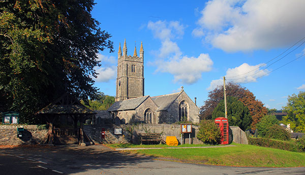 Lezant Church in 2014.