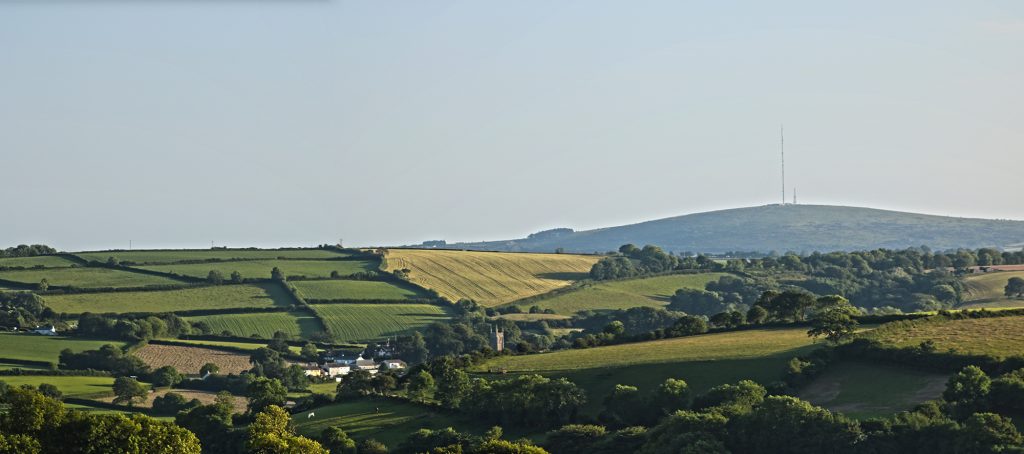 Lezant from near Hexworthy, June 2017