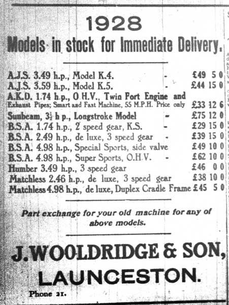 1928-wooldridges-advert