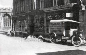 W. Parsons Church Street, Launceston in the 1920's.