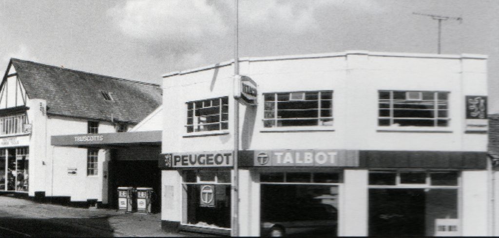 Truscotts Garage, Western Road in 1979.