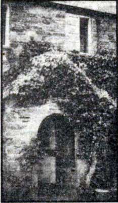 Stone porch to Dogory Isbells cottage