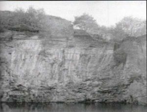 Bangors Slate Quarry in 1909.