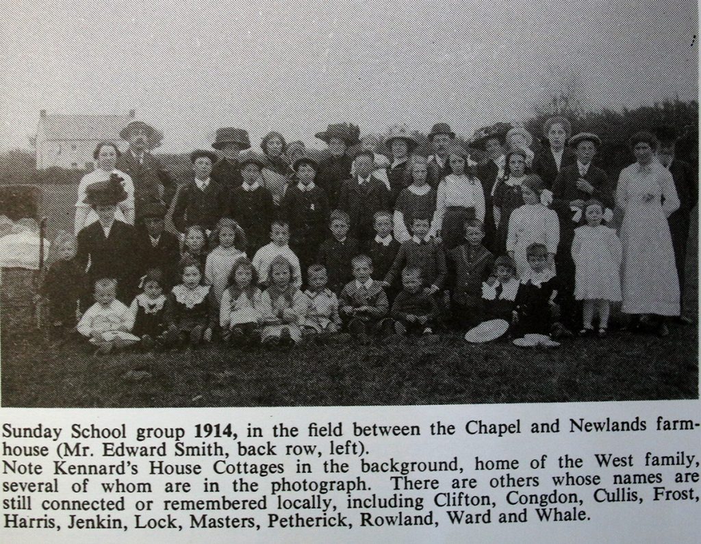 Kennards House Sunday School 1914