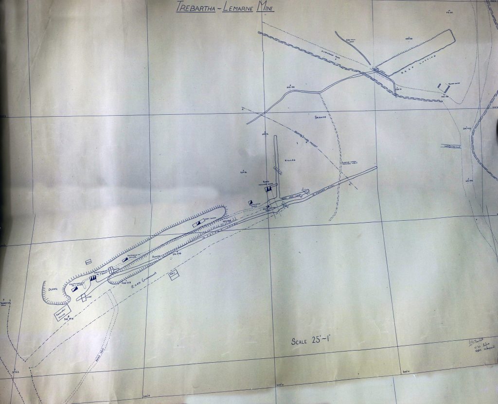 Trebartha-Lemarne Map