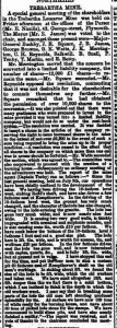 Trebartha Lemarne Mine report August 1885