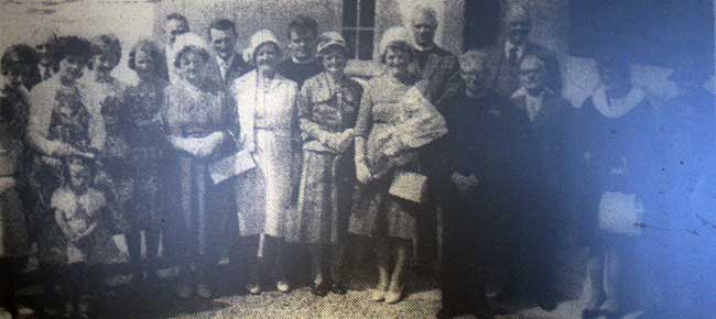 Tremaine Chapel re-opening in August 1961.