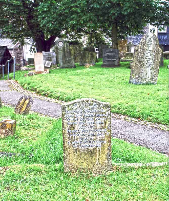 John Ley Pethbridge's grave.