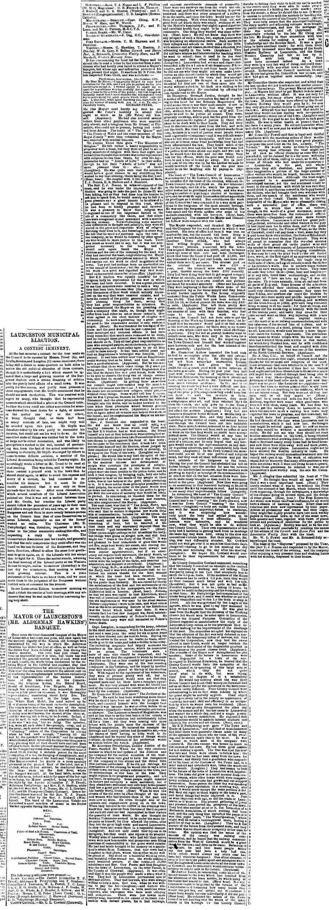 23 October 1891