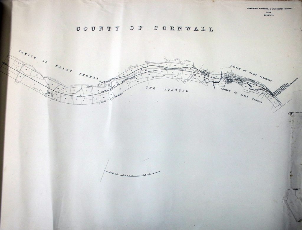 1874 Camelford, Altarnun and Launceston railway part 1