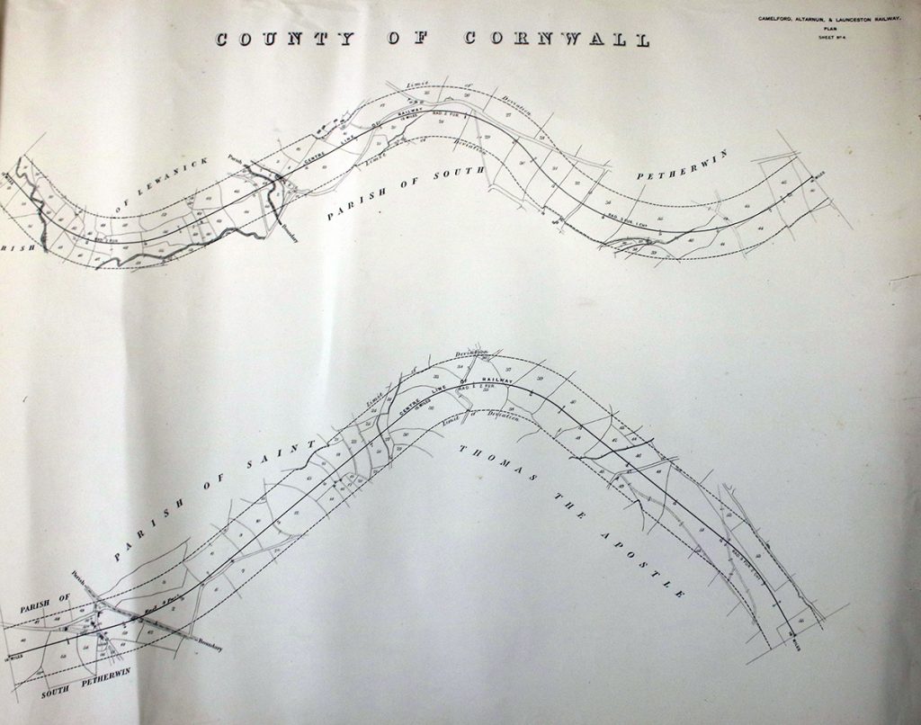 1874 Camelford, Altarnun and Launceston railway part 3