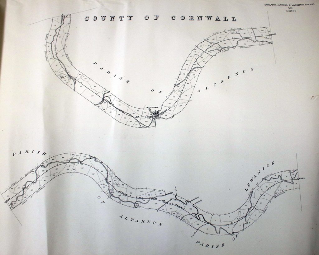 1874 Camelford, Altarnun and Launceston railway part 4