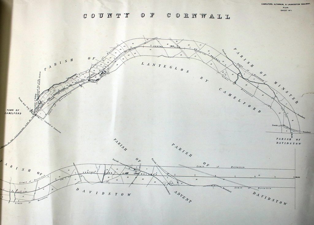 1874 Camelford, Altarnun and Launceston railway part 6