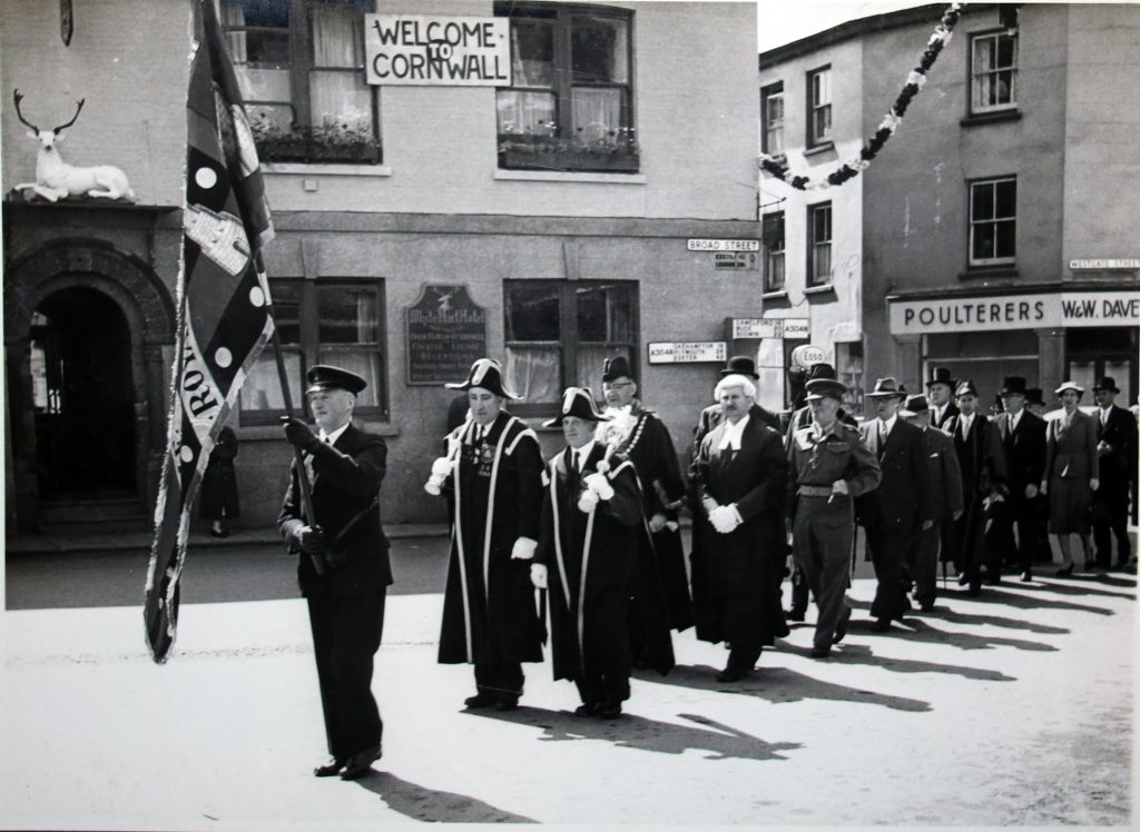 Civic procession for the Bath and West Show June 1955