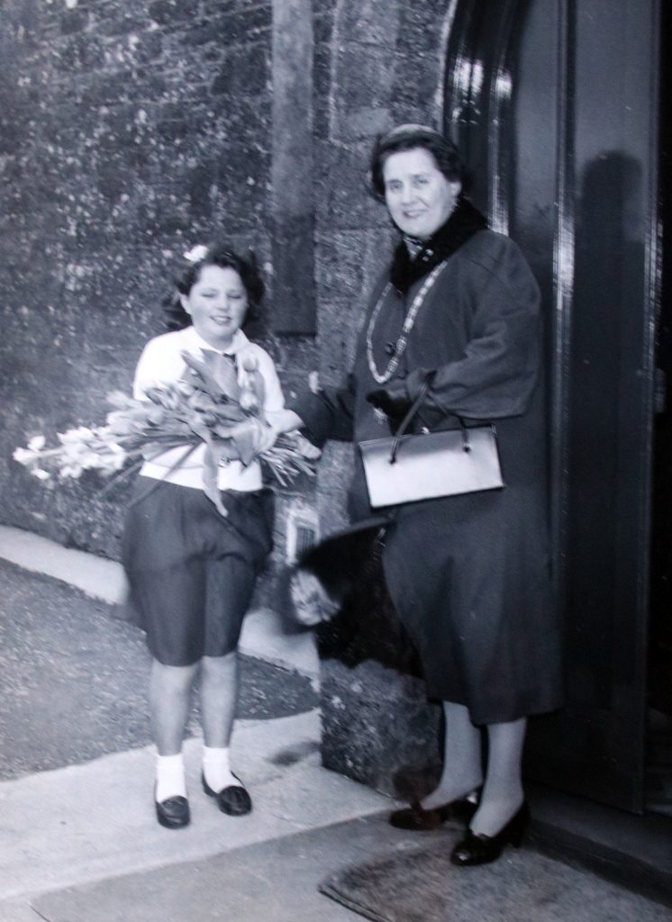 Re-opening of Congdons Shop Chapel 5 April 1956