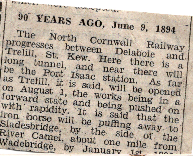 90 years ago article from1984