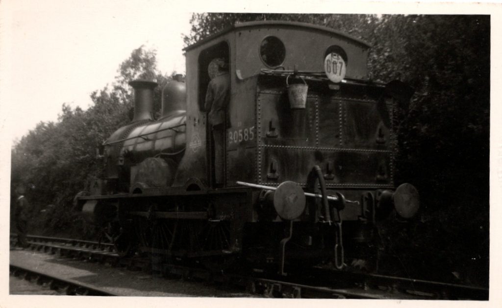 Beattie 30585 at Wenford August 2nd 1956