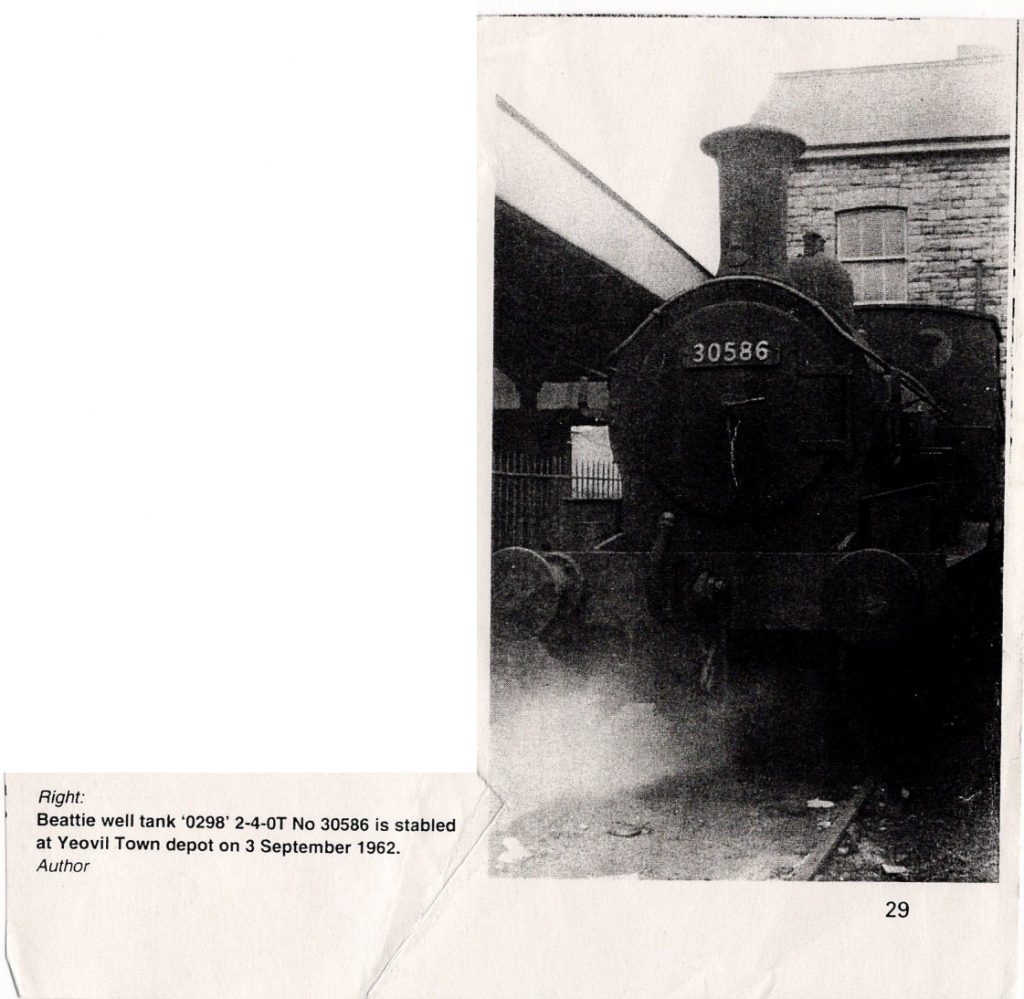 Beattie Tank 30586 at Yeovil Shed