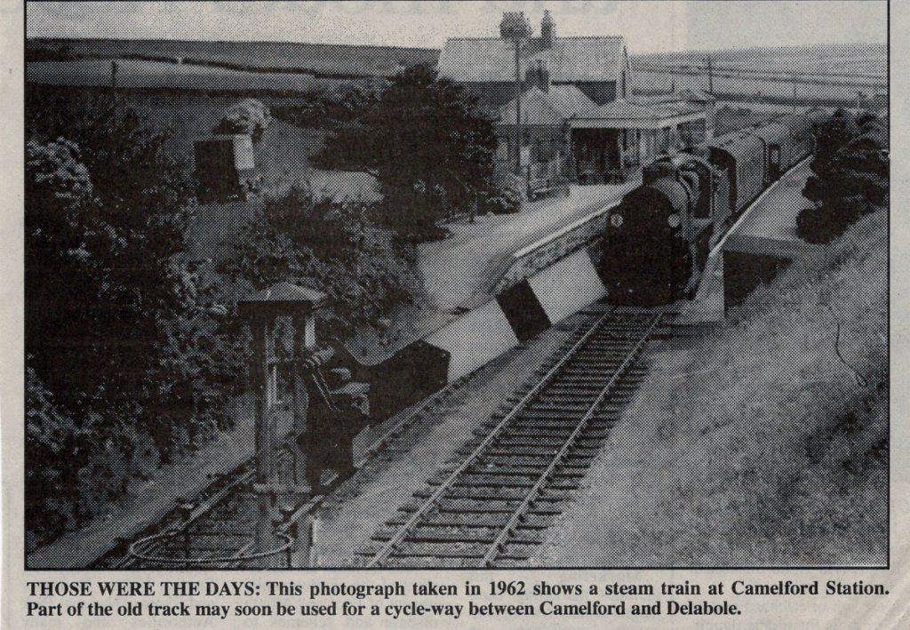 Camelford Station in 1962