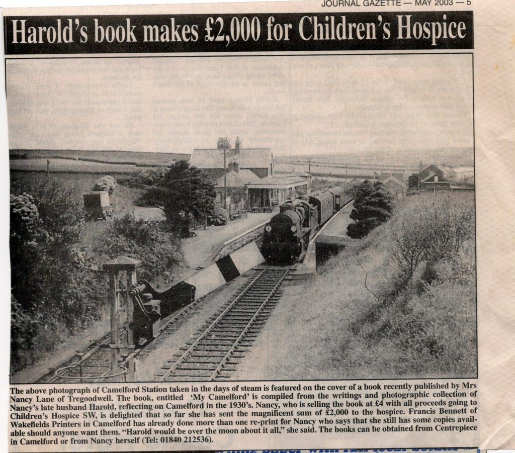 Camelford Station in the 1930's