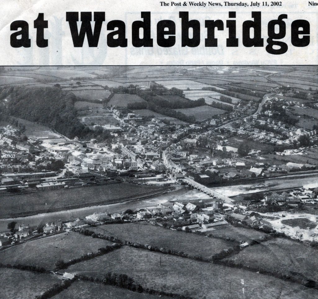 Wadebridge aerial in the 1950's