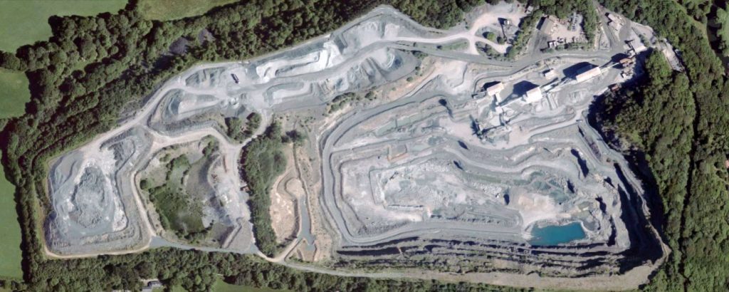 Greystone Quarry aerial from 2010