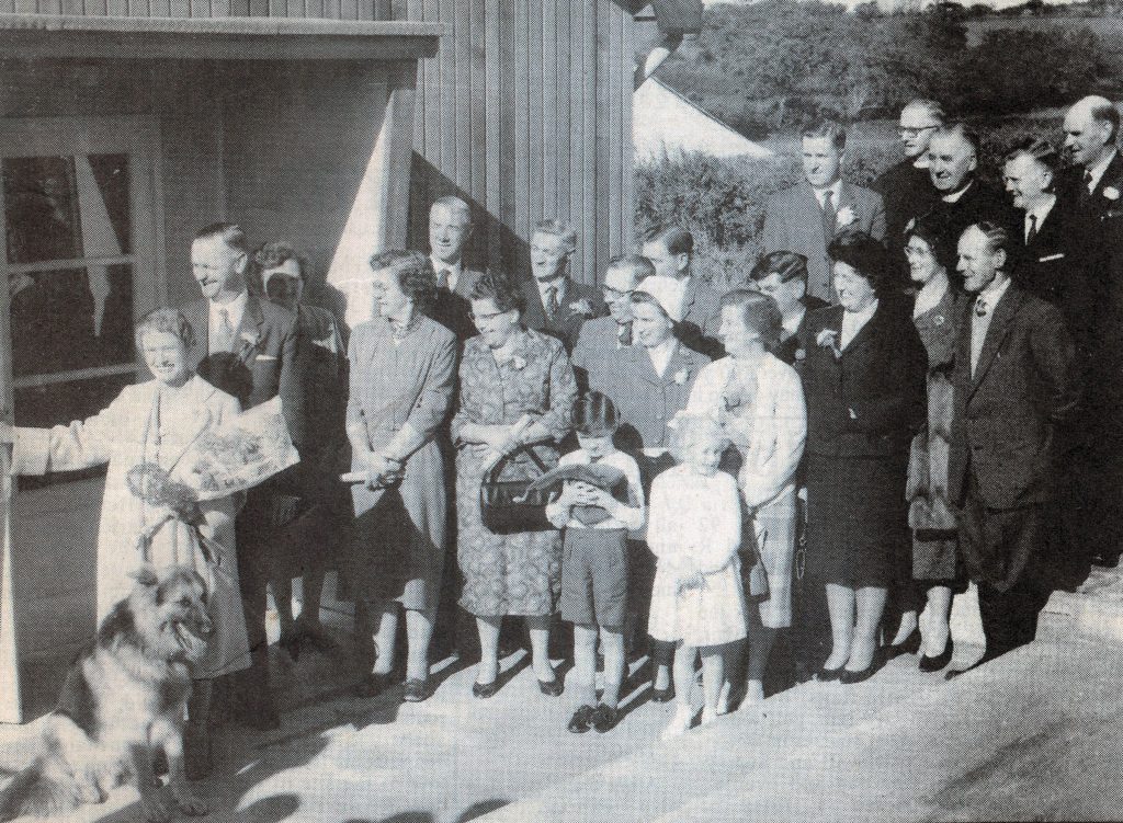St. Giles Coronation Hall opening in 1961.