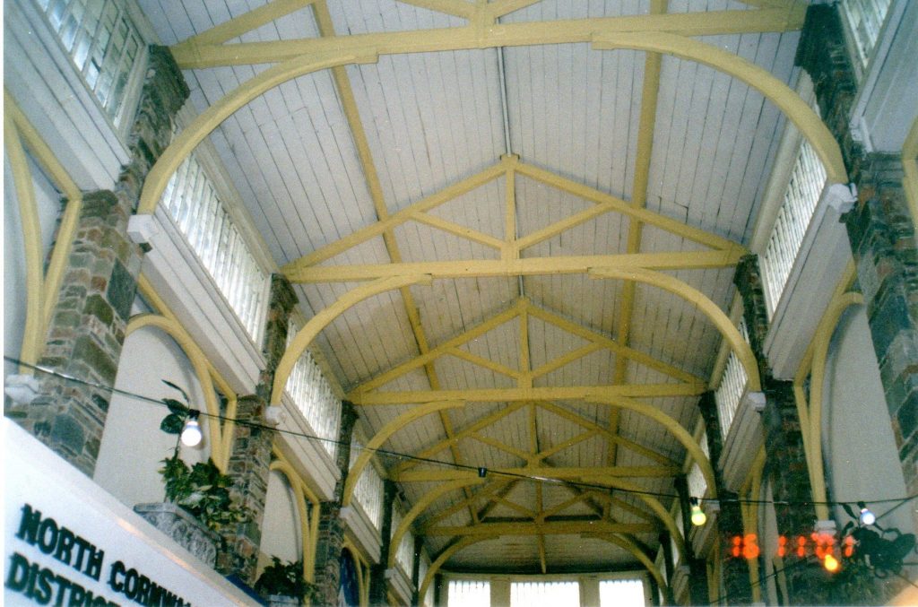 Launceston Meat Market interior north facing ceiling