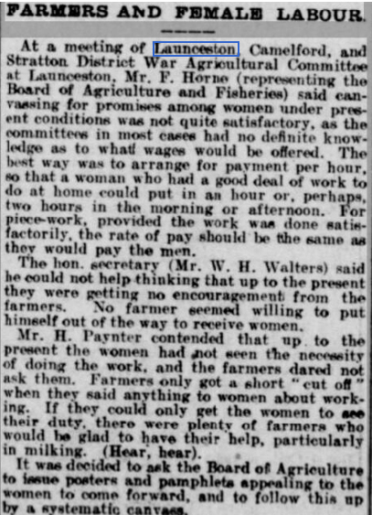 West Briton and Cornwall Advertiser - Thursday 06 January 1916 