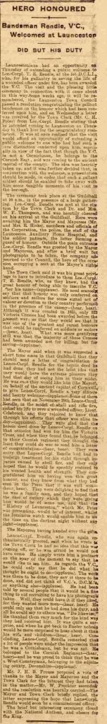 Western Times - Friday 29 January 1915 