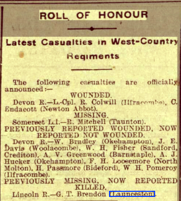 Western Times - Thursday 04 April 1918 